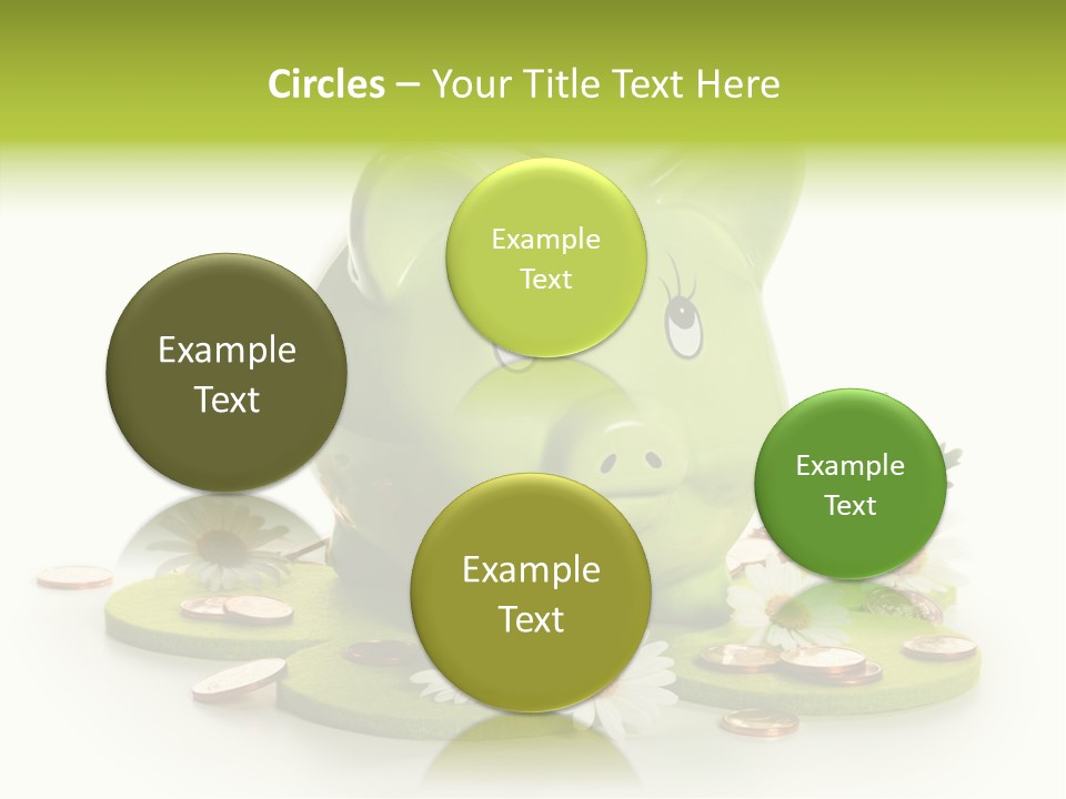 Environment Investment Coin PowerPoint Template