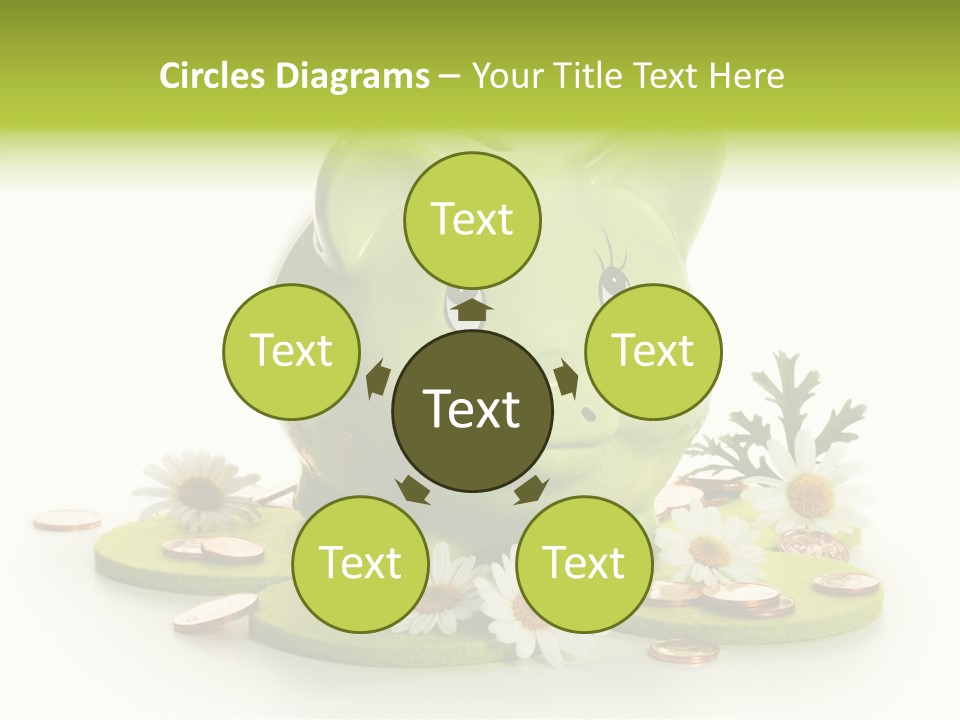 Environment Investment Coin PowerPoint Template