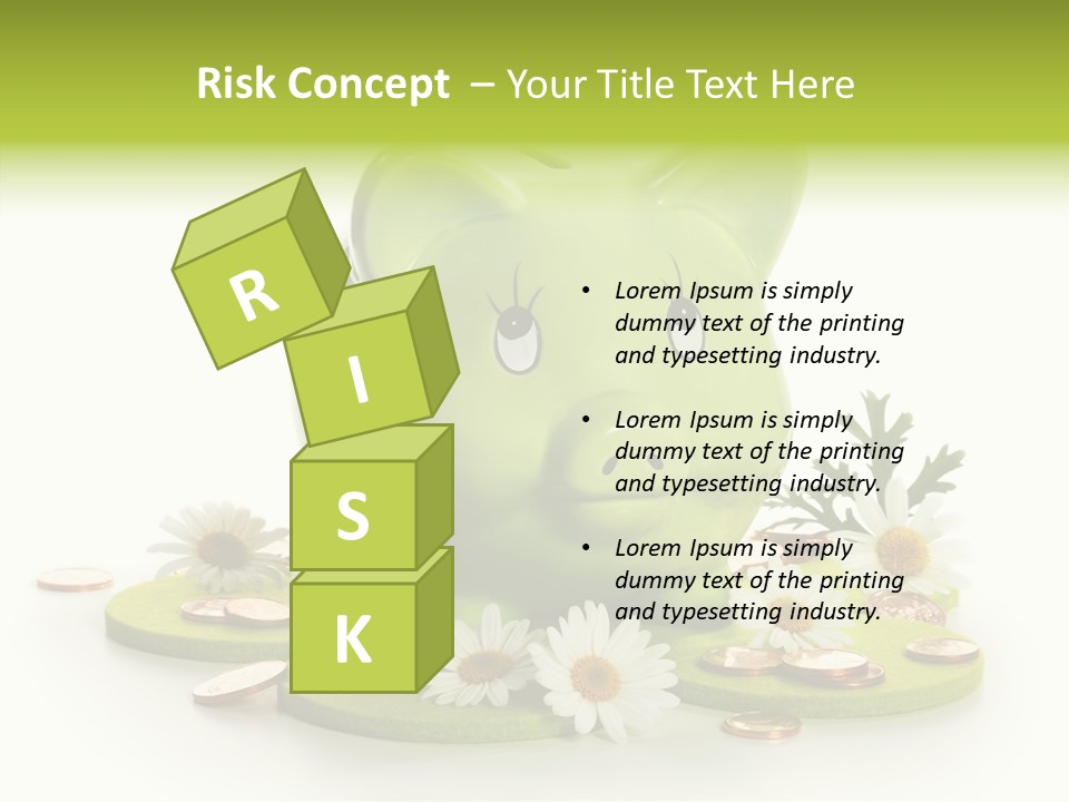 Environment Investment Coin PowerPoint Template