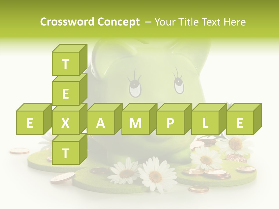 Environment Investment Coin PowerPoint Template