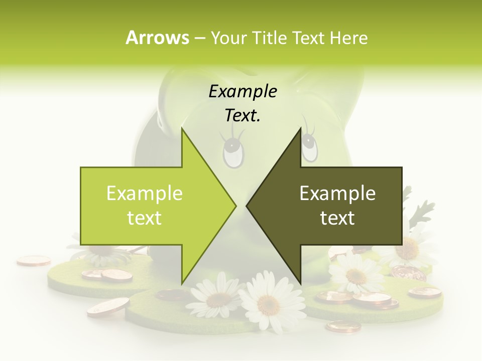 Environment Investment Coin PowerPoint Template