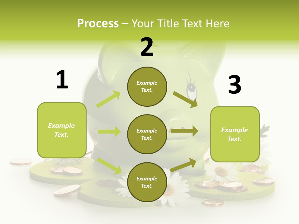Environment Investment Coin PowerPoint Template