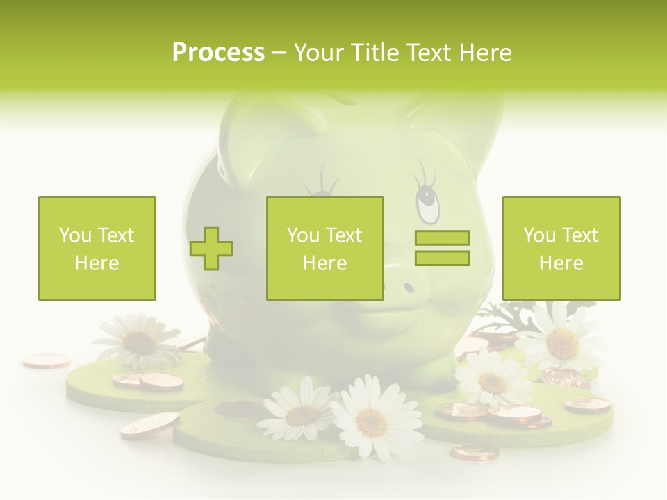 Environment Investment Coin PowerPoint Template