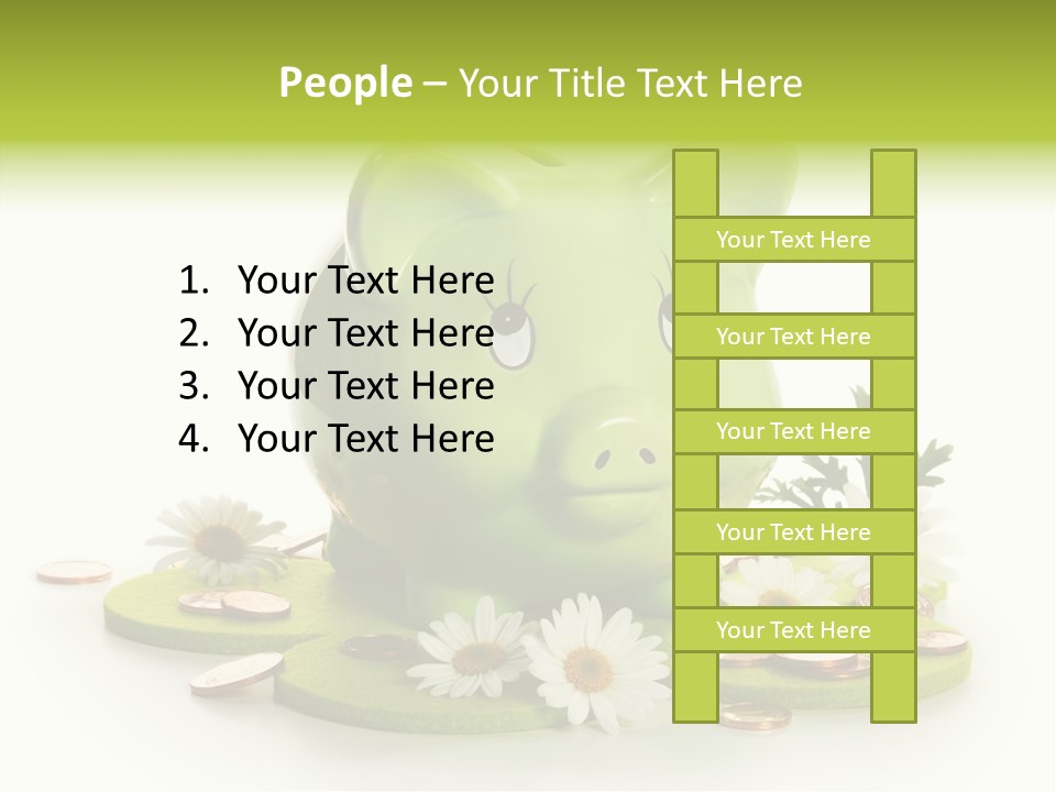 Environment Investment Coin PowerPoint Template