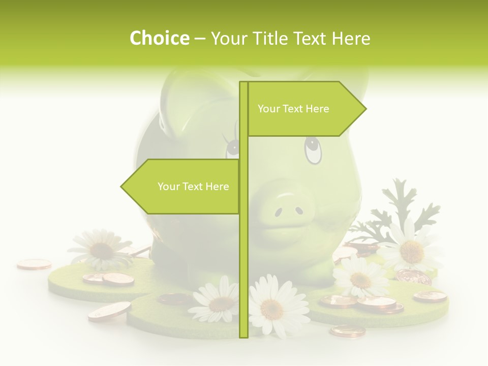 Environment Investment Coin PowerPoint Template