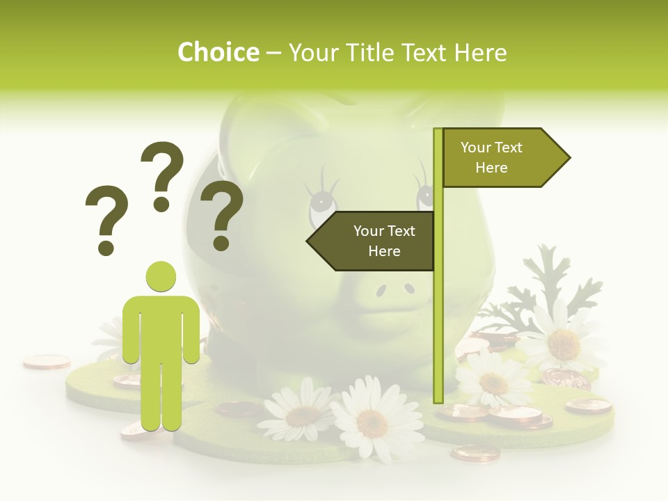 Environment Investment Coin PowerPoint Template