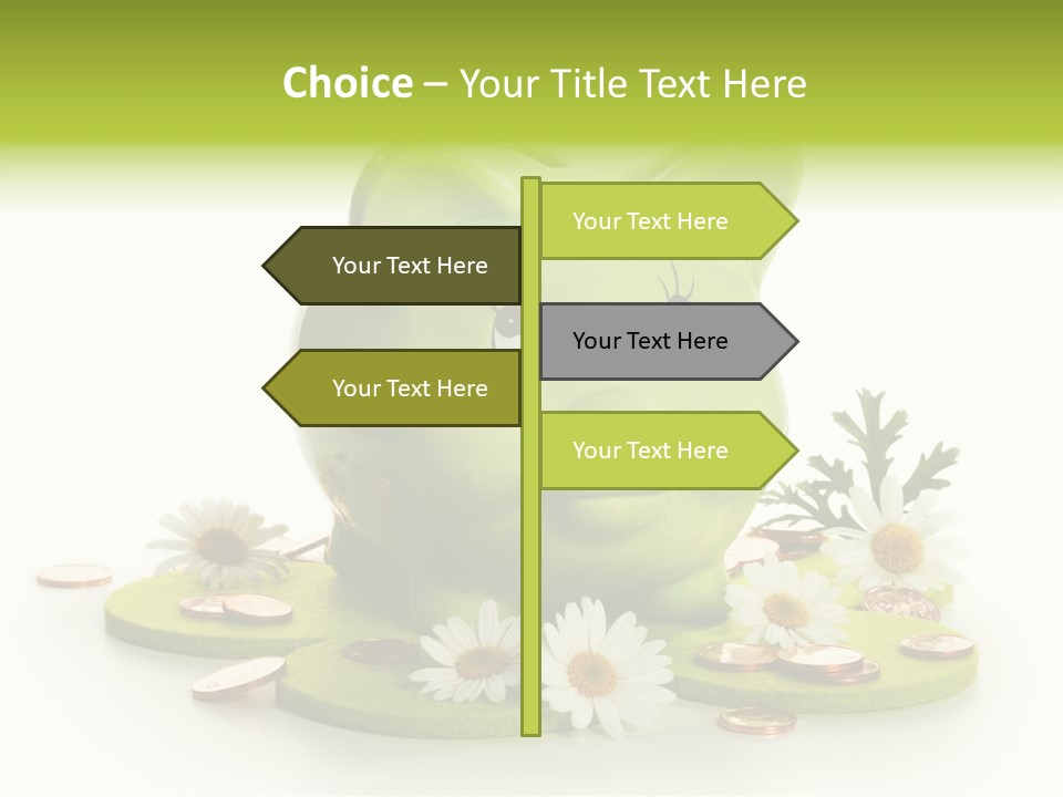 Environment Investment Coin PowerPoint Template