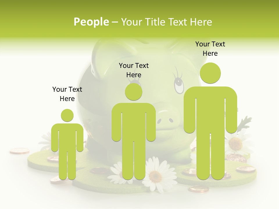 Environment Investment Coin PowerPoint Template