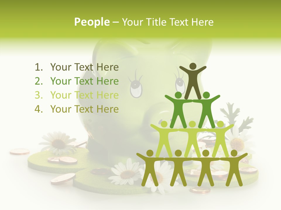 Environment Investment Coin PowerPoint Template