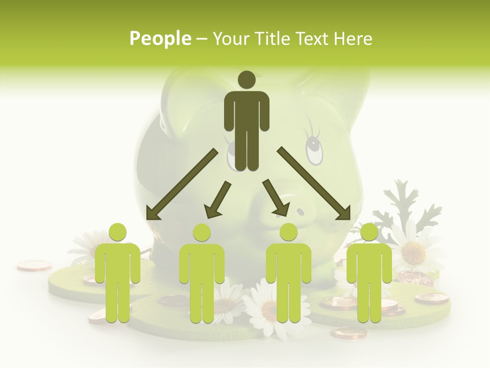 Environment Investment Coin PowerPoint Template