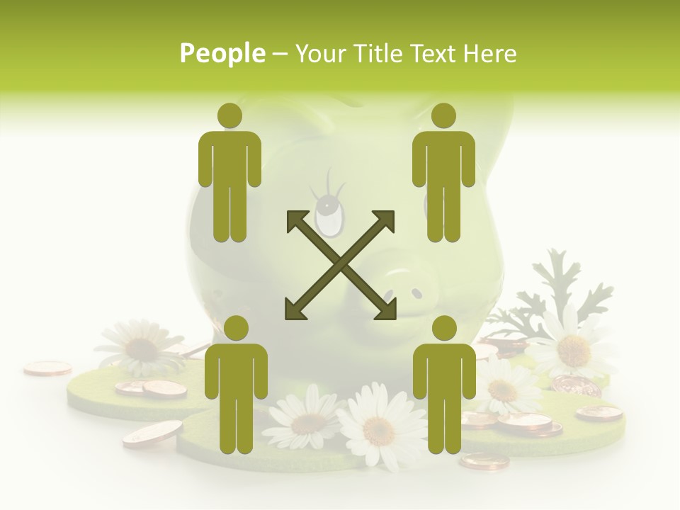 Environment Investment Coin PowerPoint Template