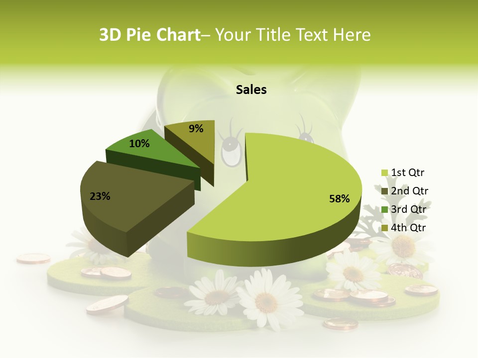 Environment Investment Coin PowerPoint Template