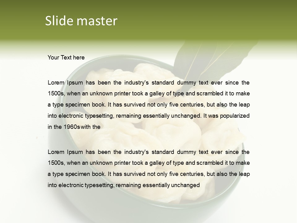 Fresh Nutrition Eat PowerPoint Template