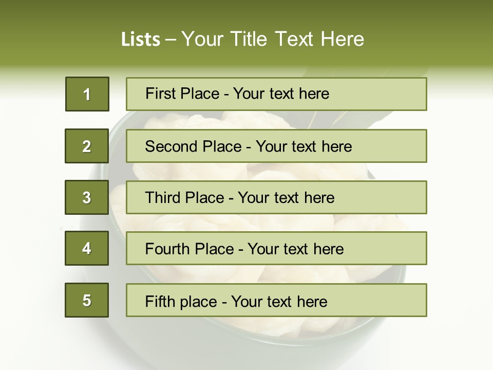 Fresh Nutrition Eat PowerPoint Template
