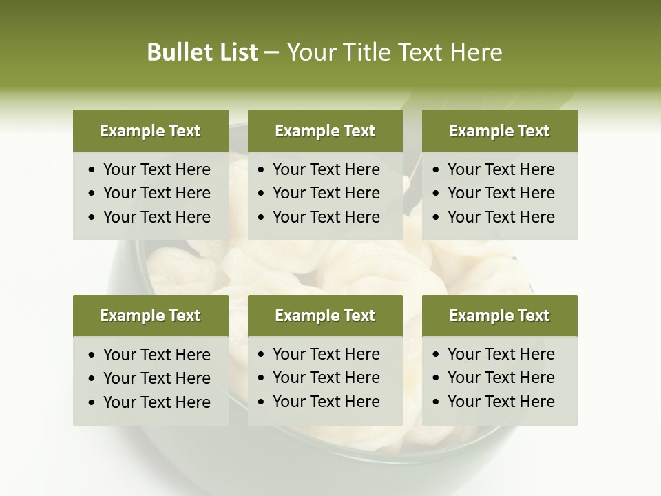 Fresh Nutrition Eat PowerPoint Template