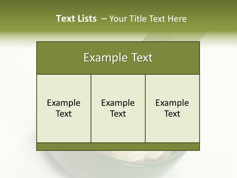 Fresh Nutrition Eat PowerPoint Template