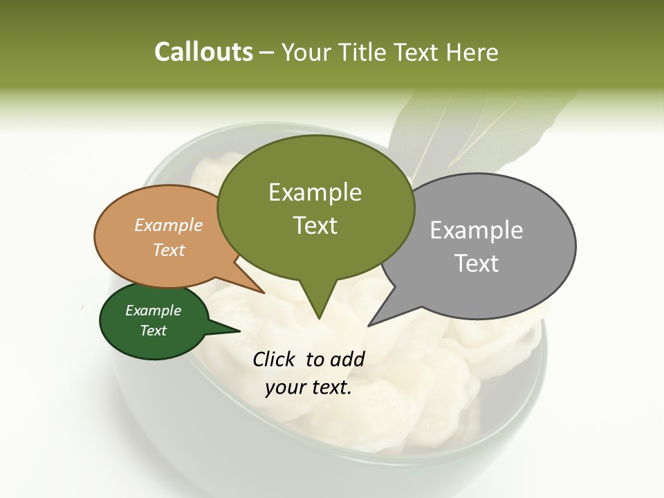 Fresh Nutrition Eat PowerPoint Template