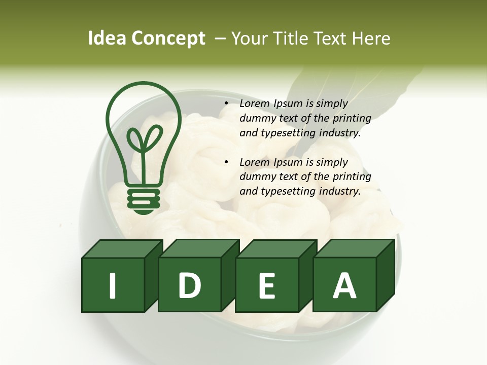 Fresh Nutrition Eat PowerPoint Template