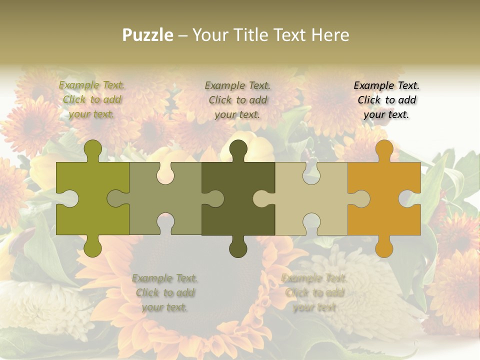 Petal Bright Anniversary PowerPoint Template