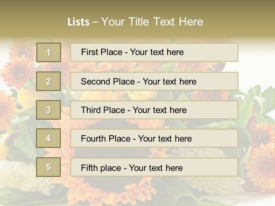 Petal Bright Anniversary PowerPoint Template
