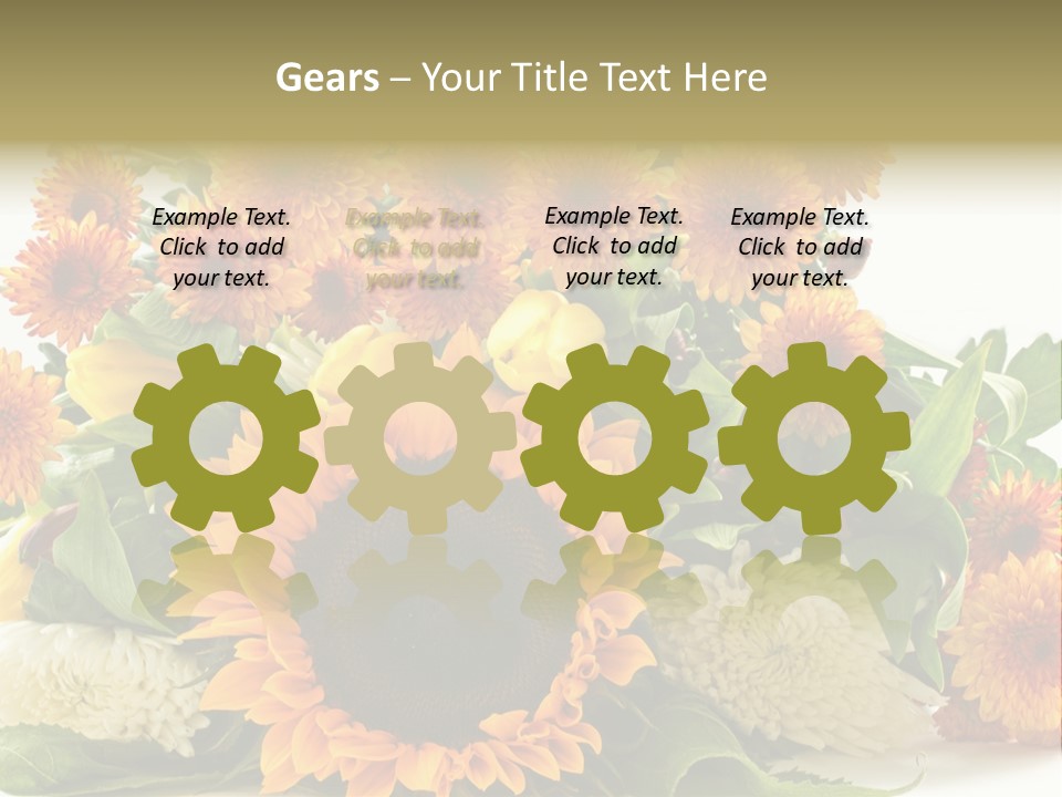 Petal Bright Anniversary PowerPoint Template