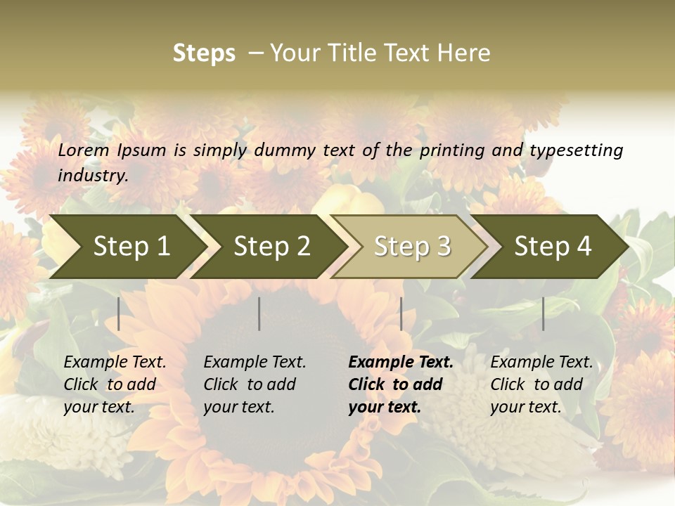 Petal Bright Anniversary PowerPoint Template