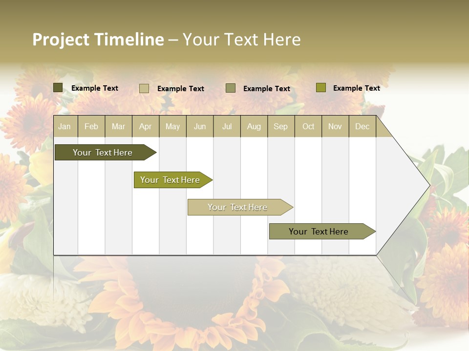 Petal Bright Anniversary PowerPoint Template