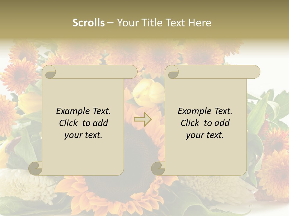 Petal Bright Anniversary PowerPoint Template