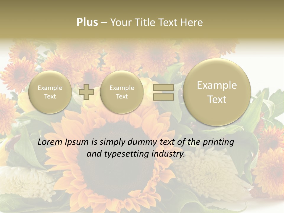 Petal Bright Anniversary PowerPoint Template