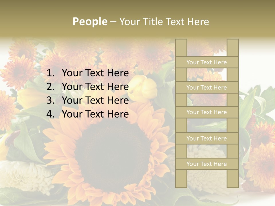 Petal Bright Anniversary PowerPoint Template