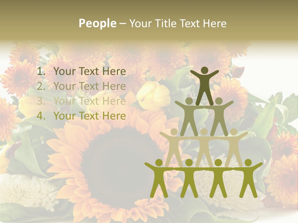 Petal Bright Anniversary PowerPoint Template