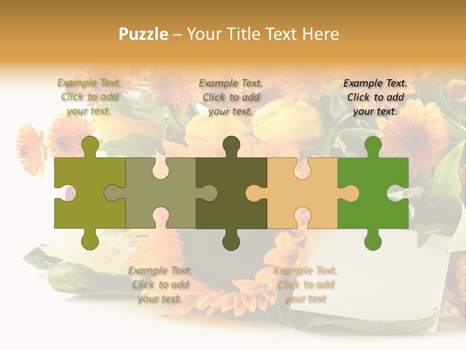 Blossom You Background PowerPoint Template