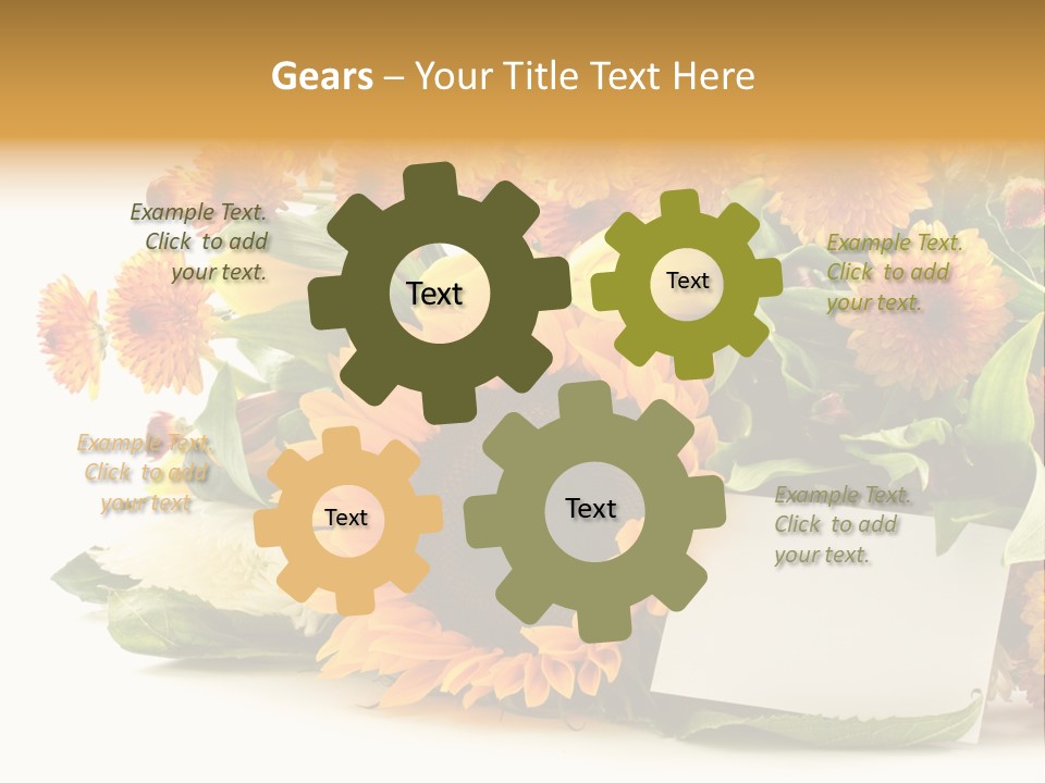 Blossom You Background PowerPoint Template