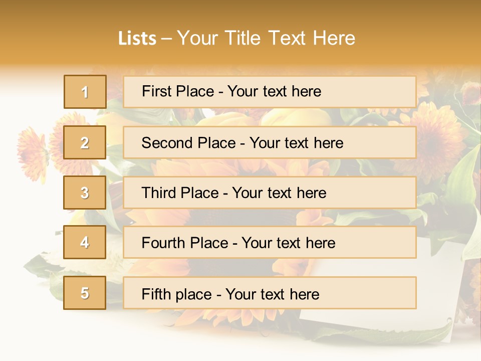 Blossom You Background PowerPoint Template