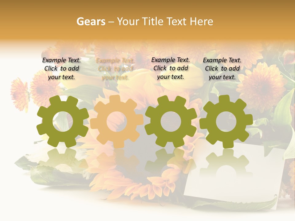 Blossom You Background PowerPoint Template