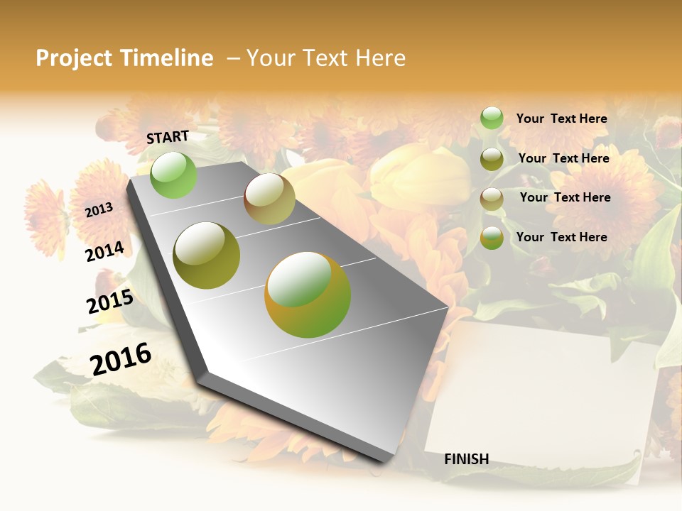 Blossom You Background PowerPoint Template