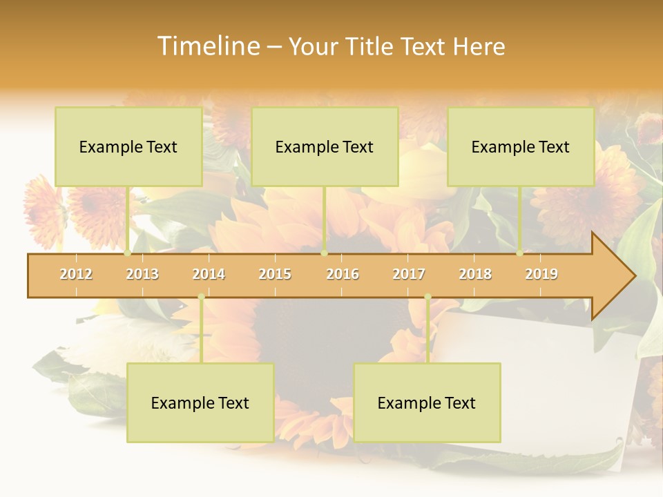 Blossom You Background PowerPoint Template
