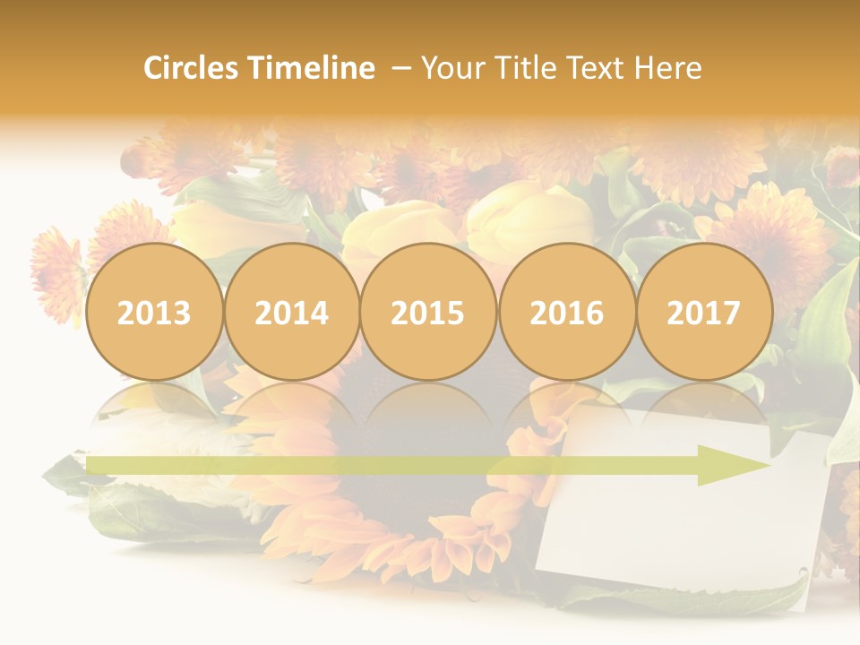 Blossom You Background PowerPoint Template