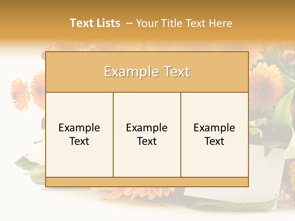 Blossom You Background PowerPoint Template