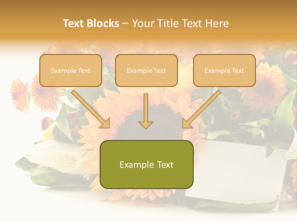 Blossom You Background PowerPoint Template