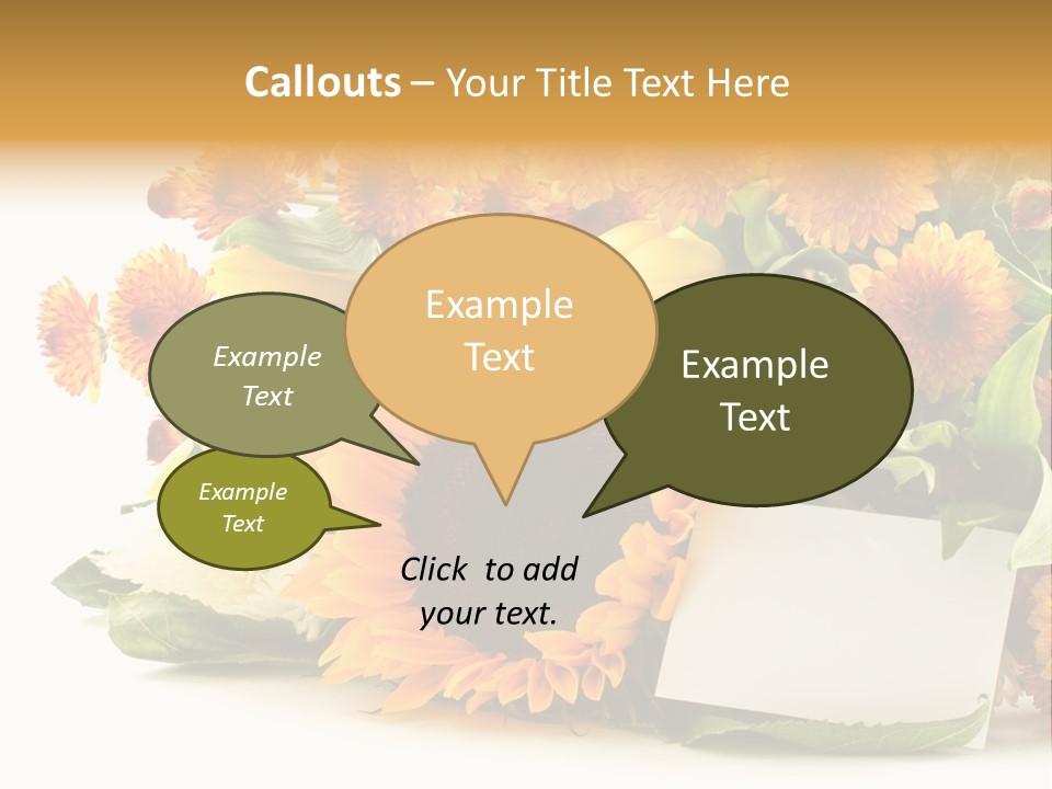 Blossom You Background PowerPoint Template