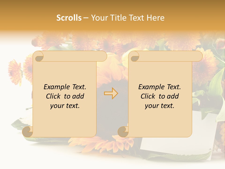 Blossom You Background PowerPoint Template