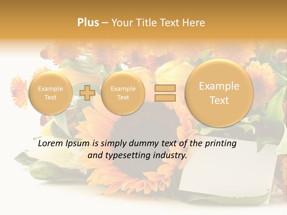 Blossom You Background PowerPoint Template