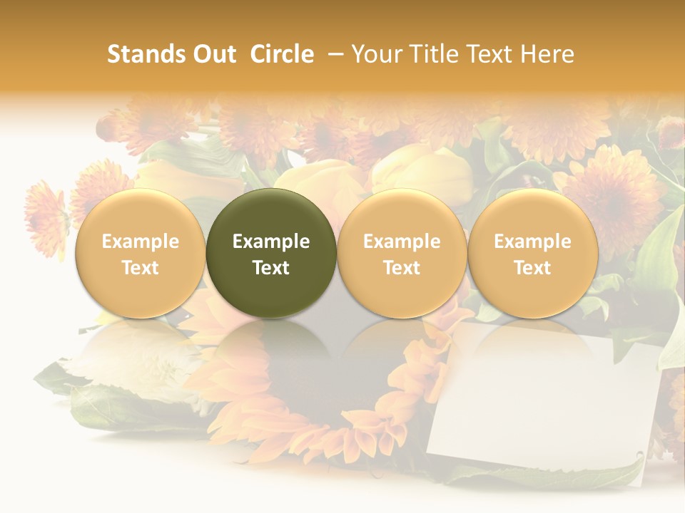 Blossom You Background PowerPoint Template