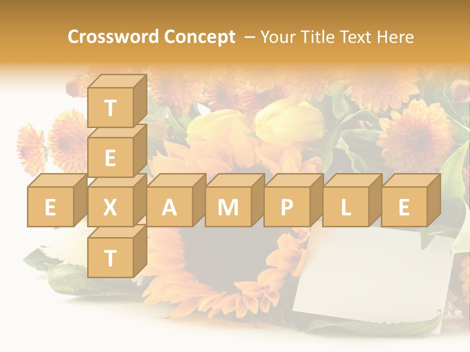 Blossom You Background PowerPoint Template