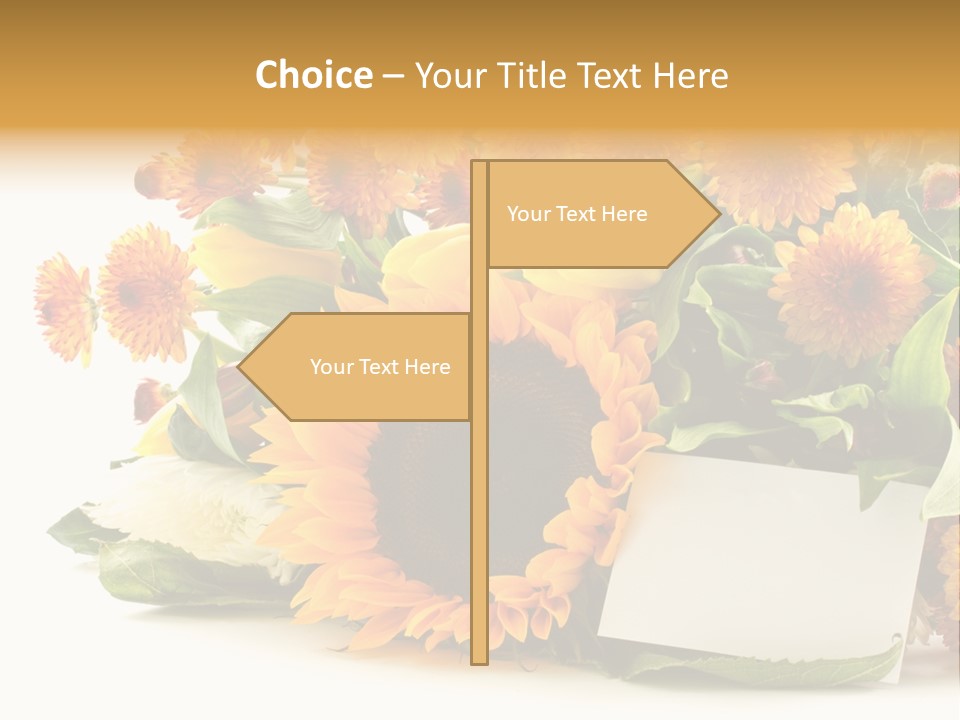 Blossom You Background PowerPoint Template