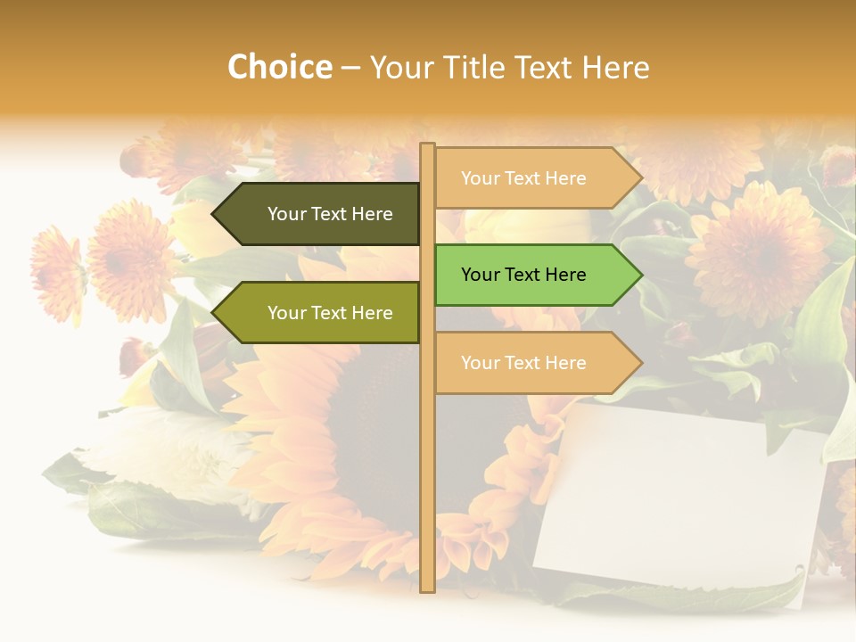 Blossom You Background PowerPoint Template