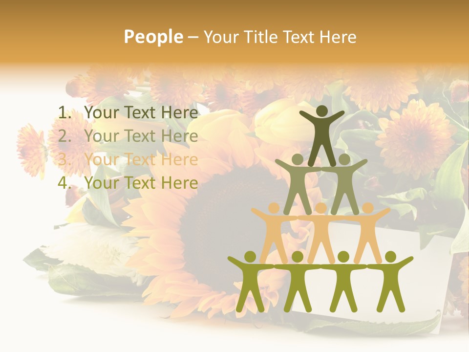 Blossom You Background PowerPoint Template