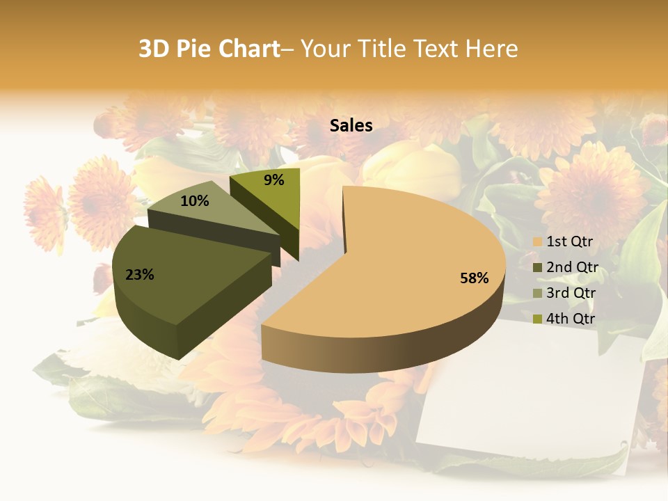 Blossom You Background PowerPoint Template