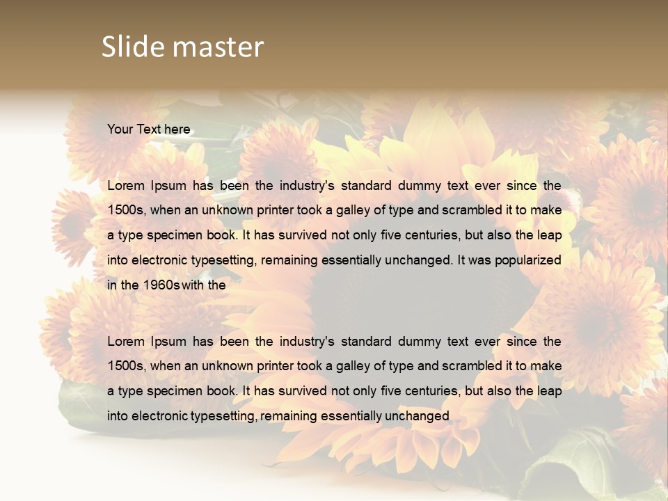 Message You I Love You PowerPoint Template